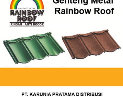 Distributor Genteng Metal Rainbow Roof
