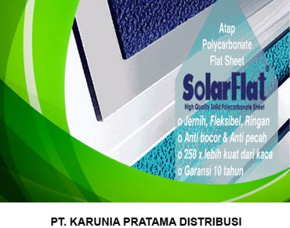 Distributor Atap Polycarbonate Solarflat
